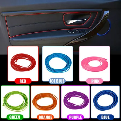 5m Car Interior Decor Point Edge Gap Door Panel Molding Line Accessories Trims • $9.81