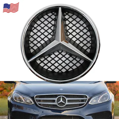 For Mercedes-Benz Front Grille Star Emblem Chrome Logo 2008-2013 C300 C200 W204 • $21.86