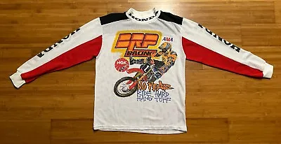 Vintage Team Honda Racing Motocross No Fear Jersey NGK MX AMA No Size Tag Small? • $99.99