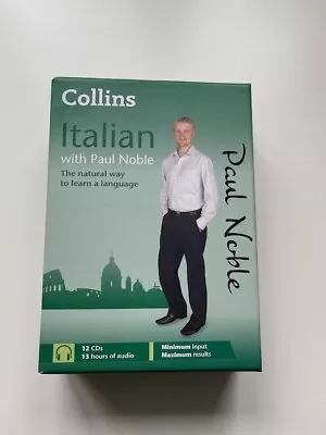 Collins Paul Noble Italian Language Learning CD And Book • £6.90