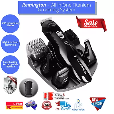 Remington Mens Beard Shaver Hair Clipper Trimmer Body Grooming Cordless Electric • $55.77