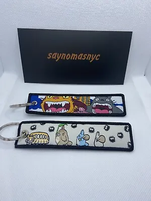 Studio Ghibli My Neighbor Totoro Anime Movie  Key Jet Tag Keychain Lanyard • $4.99