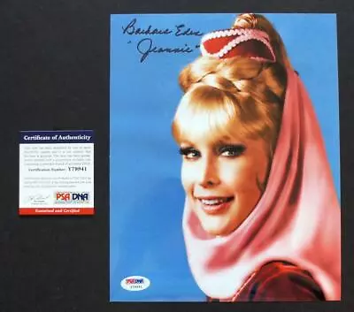 *PSA/DNA*  BARBARA EDEN SIGNED - Autographed 8x10 Photo (I Dream Of Jeannie)! 9 • $76.50
