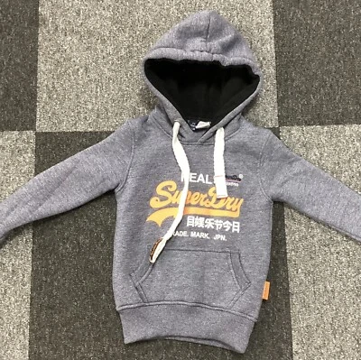 £9.99 • Buy Superdry Hoodie Boys Age 2 Grey