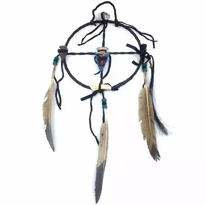 Navajo Medicine Wheel With Elk Painted Arrowhead 6  Hoop • $32