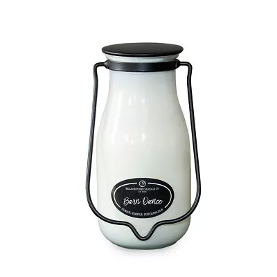 Milkhouse Candles 14 Ounce Large Milk Bottle Candle - BARN DANCE • £29.18