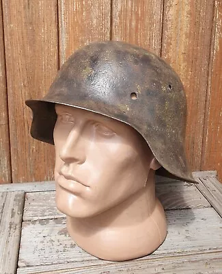 Original German Helmet M42 Relic Of Battlefield WW2 World War 2 Number Smallest • $199