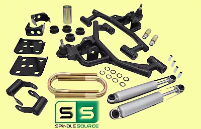 3  / 5  Drop Control Arm + Flip + Shocks+ Shackle Fits 15-20 Ford F-150 F150 2WD • $574.57