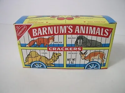 Vintage Nabisco Barnum's Animal Crackers Box 1987 • $14.88