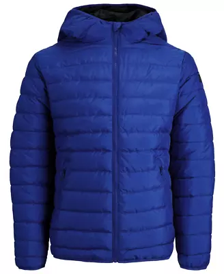 Jack&Jones Puffer Coat Mens Blue Size UK Small #REF70 • £13.19