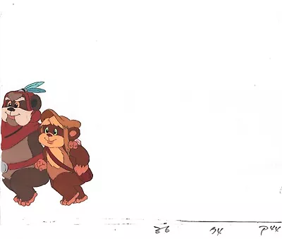 Star Wars: Ewoks Original Production Animation Cel N Drawing Lucasfilm D-P44 • $73.23