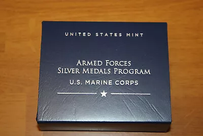 2023 US Armed Forces US Marine Corps Silver Medal 1 Oz • $90