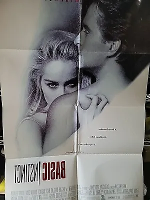 BASIC INSTINCT-Original- One-Sheet Movie Poster: DBL SIDED  - Tri-Star 1992  • $14.49