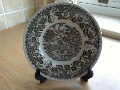 Vintage Barratts Staffordshire Elizabethan Brown Pottery Side Plate • £4.99