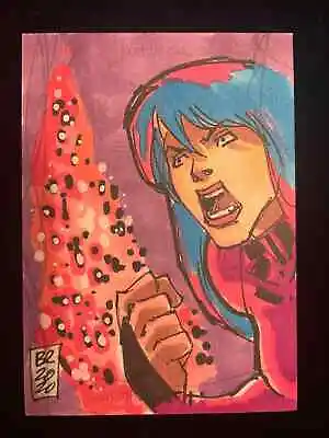 2020 Marvel Masterpieces PSYLOCKE - Brian Rogers Sketch Card • $54.99