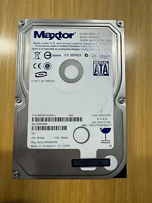 Maxtor 500gb 7200rpm 3.5  • $18