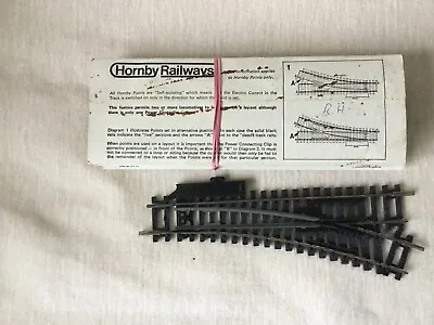 Three (3) Hornby Vintage Right Hand Points R613 • £6