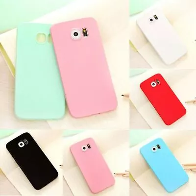 S Curve Soft Ultra Slim Gel Cover TPU Case For Samsung Galaxy S7 S6 S5 S4 Nonoem • $3.48