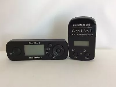 Hahnel Giga T Pro Ll Wireless Interval Timer And Remote Control Nikon No Cable • $29.08