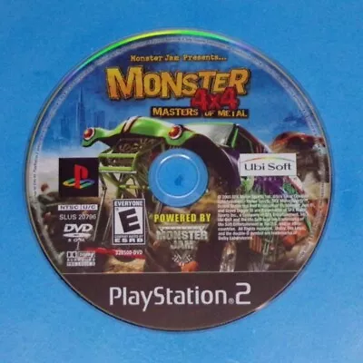 Monster 4x4: Masters Of Metal - PlayStation 2 - PS2 - Disc Only - Tested • $7.25