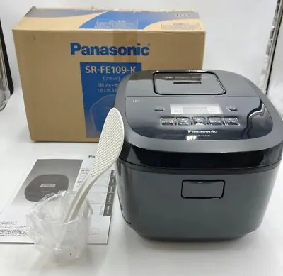 £324.80 • Buy SR-FE109 Panasonic Rice Cooker 5.5Go IH Type Bincho Charcoal Pot Black 100V New