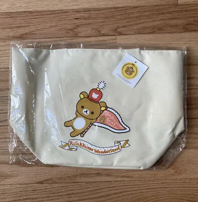 Rilakkuma 2013 10th Anniversary Tote Bag New Wonderland San X • $19