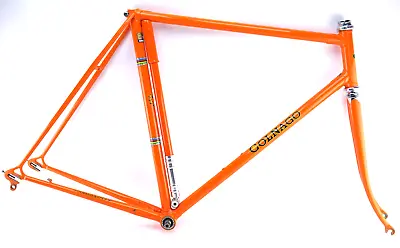 Colnago Super Bicycle Frame Set Molteni Orange 1975  56cm Eddy Merckx • $2250