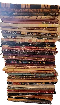 Vintage Fat Quarter Bundle Of 50 Mixed No Duplicates Varies *READ DESCRIPTION * • $54.99