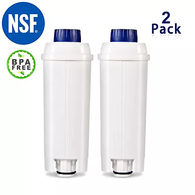 $21.49 • Buy 2X Water Filters DLSC002 For Delonghi PRIMADONNA ELITE ECAM 650.75.MS Machine