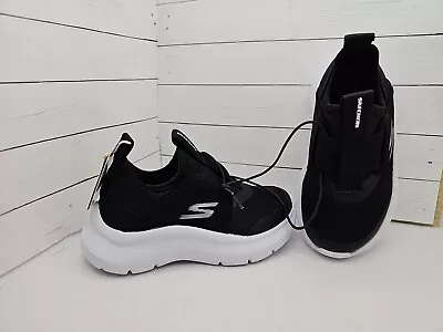 Skechers Toddler Black And White Athletic Shoes Size 8 New In Box • $18