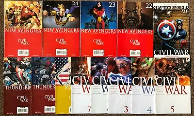 New Avengers / Civil War  Lot Of 13 Marvel Comic Books • $21