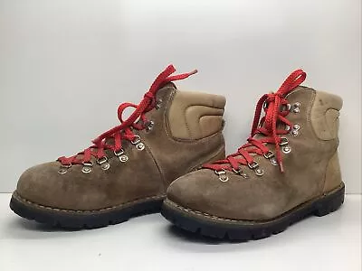 Vtg Mens Colorado Hiking Brown Suede Boots Size 12 D • $59.99