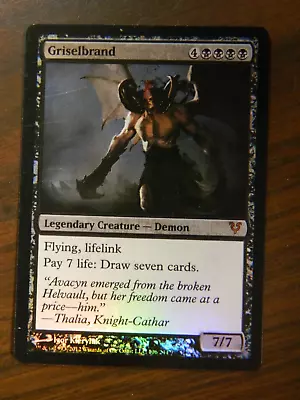 MTG FOIL Avacyn Restored Mythic Rare Griselbrand Excellent - NM • $29.99