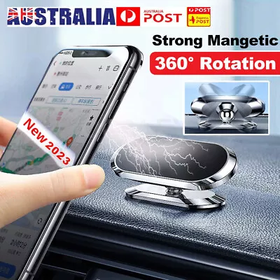 Universal Magnetic Car Phone Holder Dashboard Mount Stand For IPhone Samsung GPS • $7.99