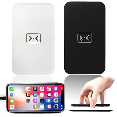 £4.99 • Buy Square QI Wireless Charger Charging Pad Mat Dock For Apple IPhone 13 12 11 XR XS