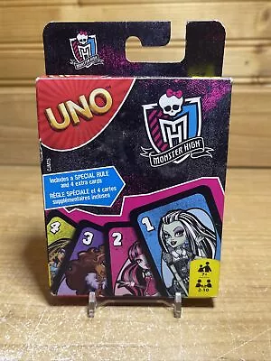 Monster High UNO Card Game Mattel Complete Missing Instructions • $21.72