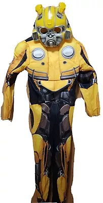 $12 • Buy Boy's Transformers Bumblebee Halloween Costume 2 PC Set Size Large (10-12)