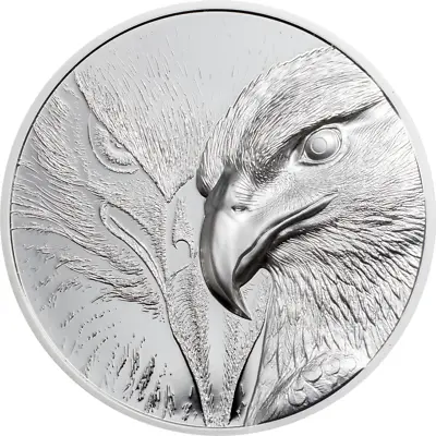 2020 Mongolia 500 Togrog Majestic Eagle 1 Oz Silver Proof High Relief Coin • $198