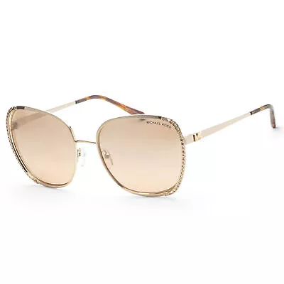 Michael Kors Women's MK1090-10148Z Amsterdam 59mm Light Gold Sunglasses • $49.99