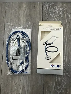 MDF Instruments MDF74710 Basic Dual Head Stethoscope Maliblu Royal Blue • $14.99