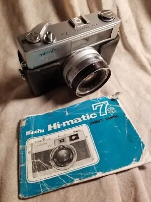 Vintage Minolta Hi-matic 7S Camera • $24.99