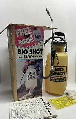 VINTAGE NOS BIG SHOT Multi-Purpose Sprayer Home Garden Sprayer • $99.99