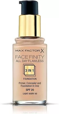 Max Factor Facefinity All Day Flawless Foundation OLD FORMULA Choose Your Shade • £19.99