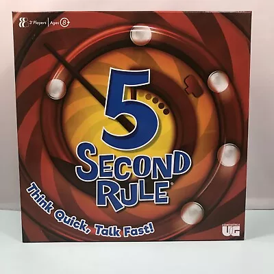 University Games 5 Second Rule Board Game Complete. In Very Good Condition • $12.90