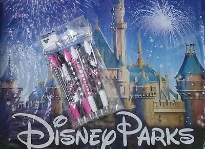 Disney Parks AUTHENTIC ORIGINAL Minnie Mouse 6 Pack Pen Set Black Ink NWT  • $7.97