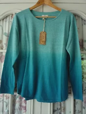£39.50 • Buy Fat Face LOIS Dip Dye Jumper BNWT Size 12