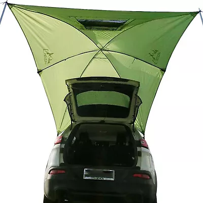 Car Tent Awning Rooftop SUV Truck Camping Travel Van Shelter Sunshade Canopy USA • $44