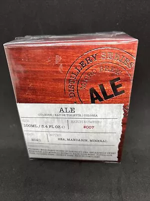 ALE COLOGNE 3.4oz DISTILLERY SERIES  FACTORY SEALED *Batch Number 007* NEW!!!!!! • $19.99