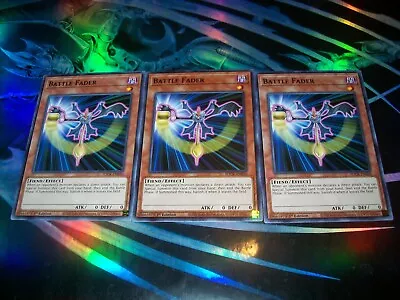 3x Battle Fader 1st Edition Common SDCK-EN010 Yu-Gi-Oh! • $1.65