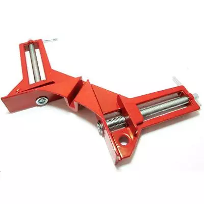 4  100mm Corner And Mitre Clamp Woodwork Vice Frame Fix Right Angle Carpentry • £6.49